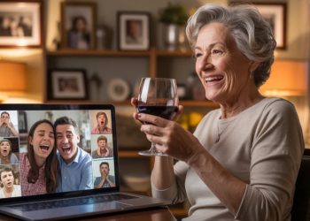 Grandma Drops Lewd Marriage Advice On Family FaceTime, Only The Couple Laughs