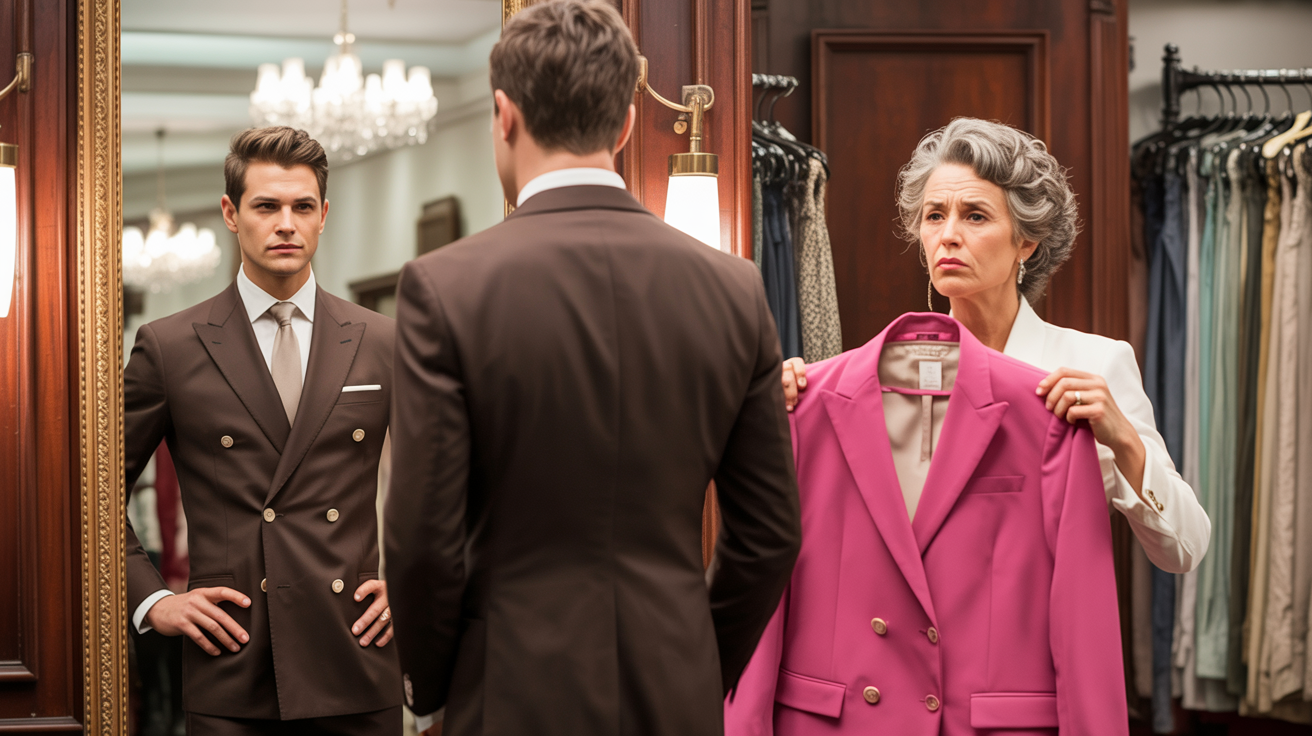 MIL Picks Bride’s Dress, Wedding Colors, Now Wants Groom’s Suit Too