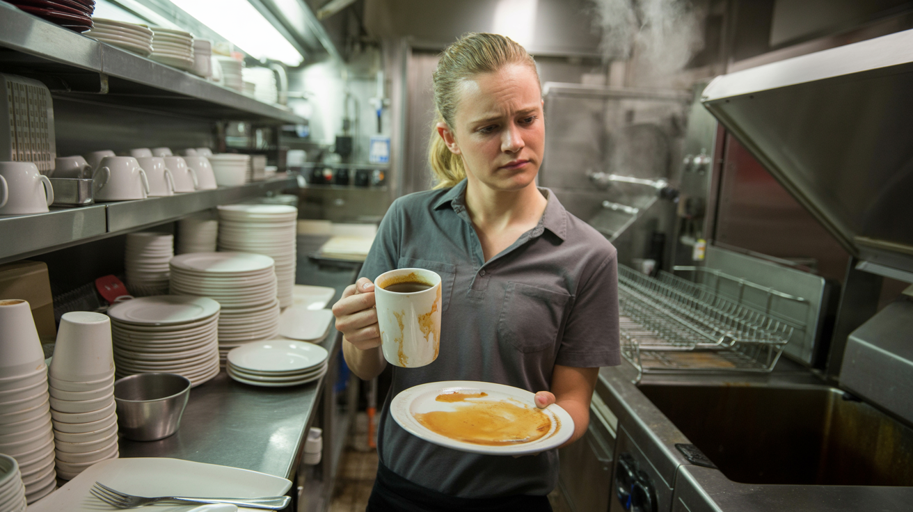 She Dumped Her Dirty Mugs at Work, Now They Keep Disappearing