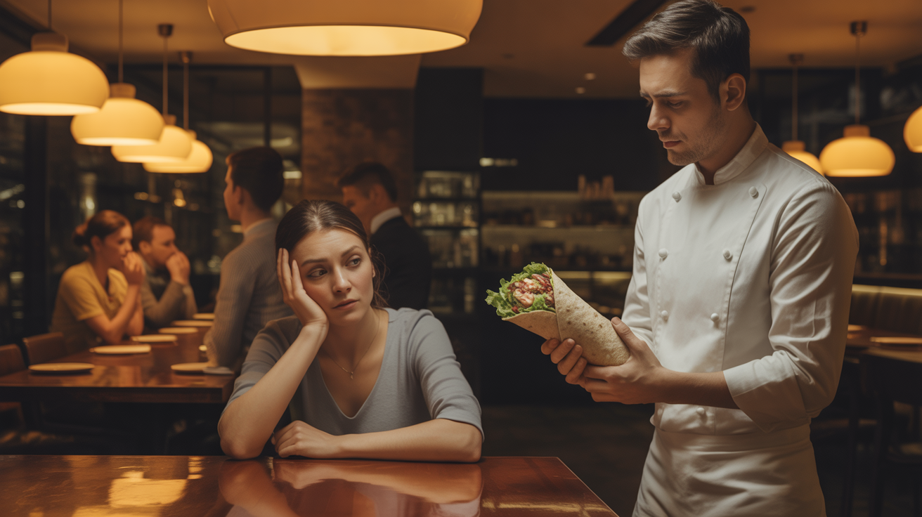 She Waited 45 Minutes For Food Then Refused The Wrong Order, He Called It Shameful