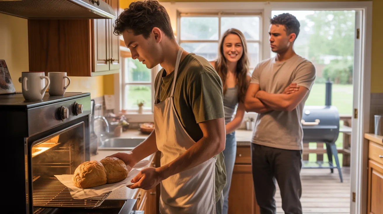 Man Fries Chicken For Everyone, Roommate Thinks He’s Trying To Impress The Girlfriend