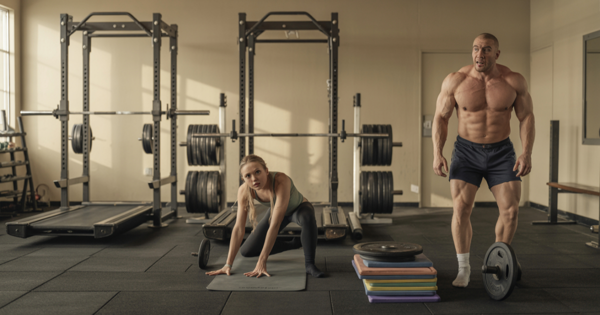Man Refuses To Share Weights, Gets Outsmarted By Petty Gym Revenge