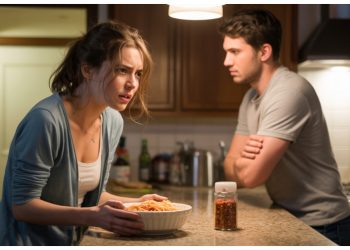 Woman Refuses Spicy Spaghetti After Boyfriend Lies About Red Pepper