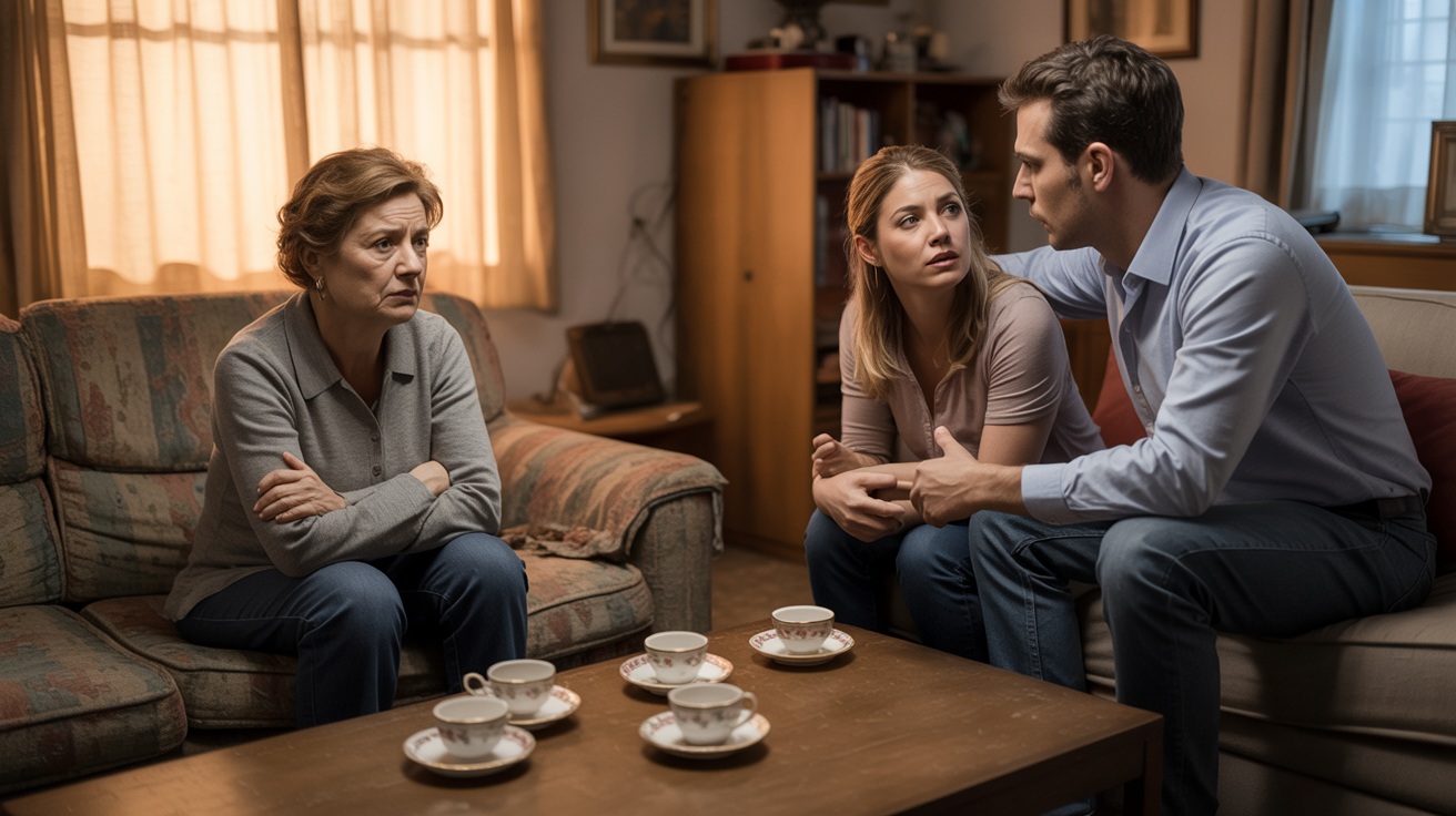 Husband Defends Wife When Mom Says “That’s What Women Are Meant To Do”