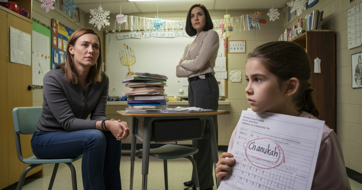 Mom Calls Out Teacher After Teacher Questions Jewish Daughter’s Spelling