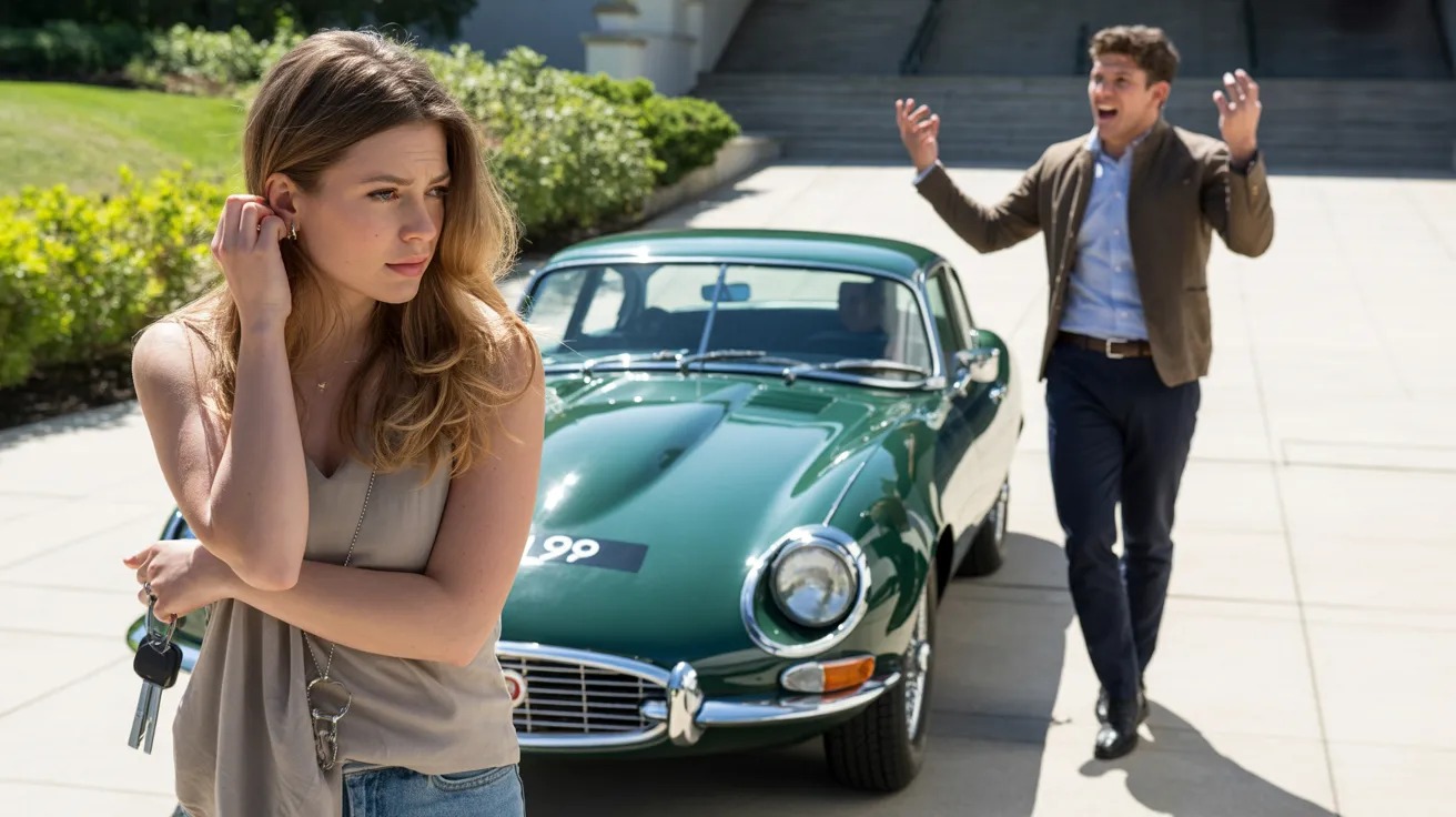 Woman Wins $300,000 Jaguar After Boyfriend Won’t Go Halves, He Demands A Say