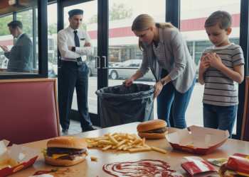 Manager Makes Mom Dig Through Garbage After Her Kids Smear Ketchup All Over McDonald’s