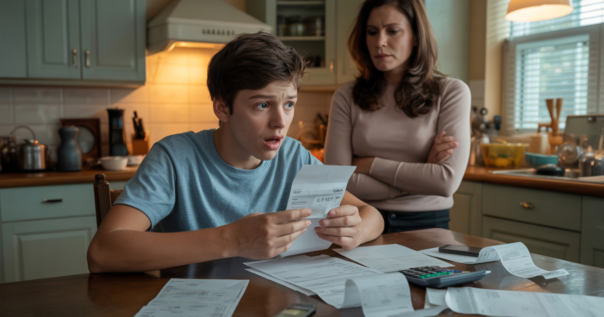 Teen And Dad Calculate Mom’s Child Support Income, She Fires Back With A Brutal Expense Receipt