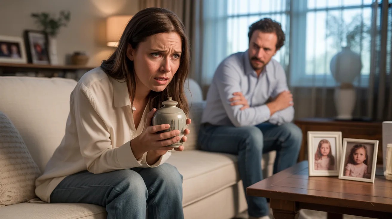 Husband Secretly Gave Away Toddler’s Ashes After Wife Said No, Calls It “Not A Big Deal”