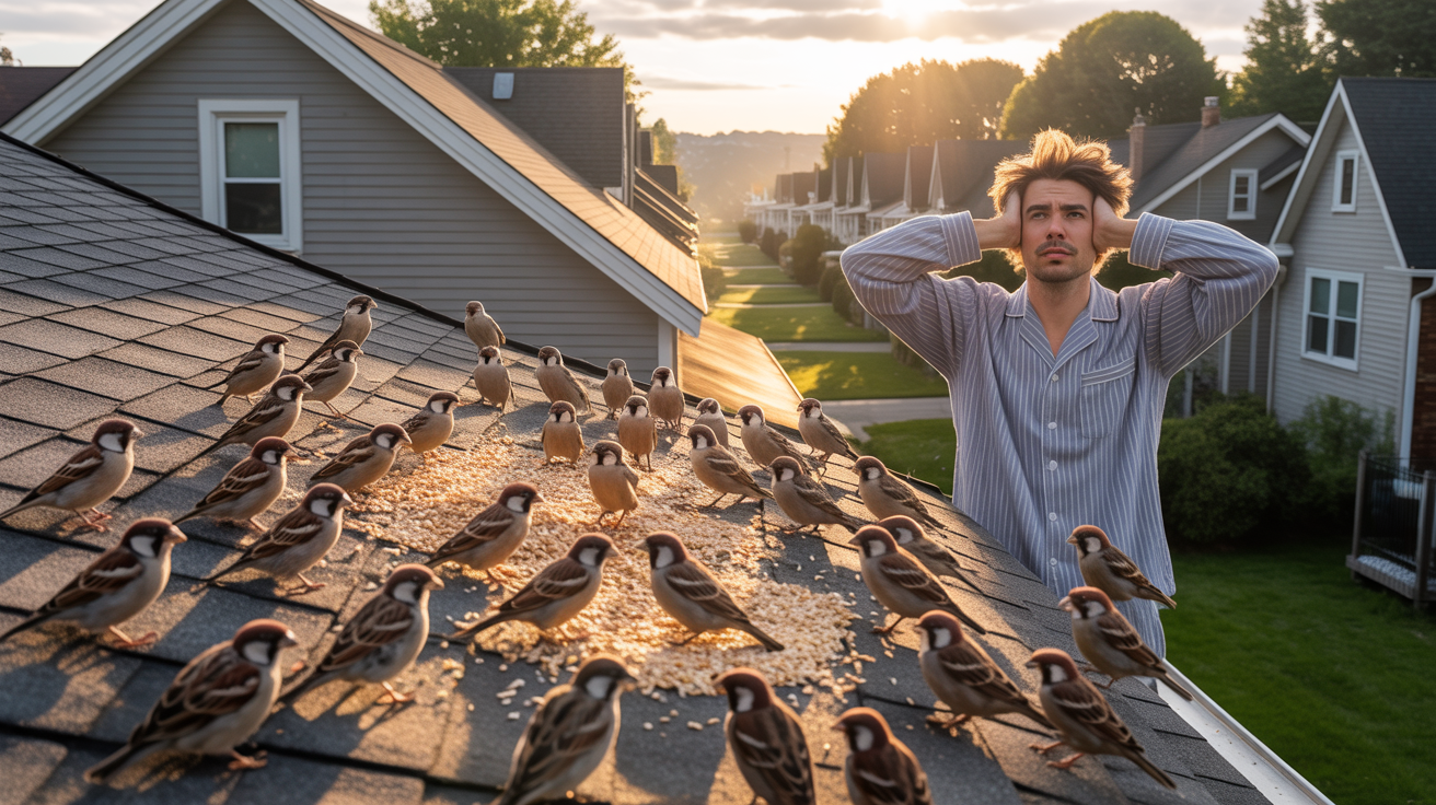 Noisy Neighbor Hates Birds, So Block Turns Into a Disney Morning Alarm