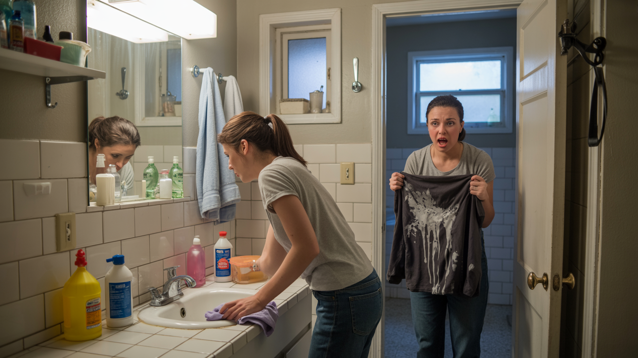 Woman Warns Cousin About Bleach, Cousin Ruins Her Own Laundry Anyway