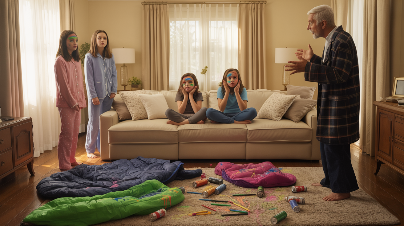 Little Sister Gets Perfect Payback After Relentless Sleepover Pranks Little Sister Gets Perfect Payback After Relentless Sleepover Pranks