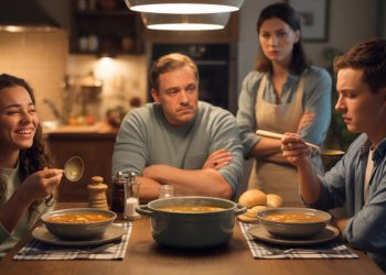 Man Throws A Mini Tantrum Over Soup Dinner, Wife Finally Calls Out His Ungrateful Attitude Man Throws A Mini Tantrum Over Soup Dinner, Wife Finally Calls Out His Ungrateful Attitude