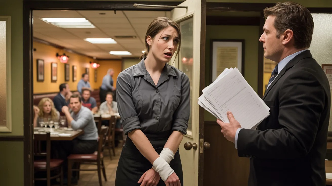 Waitress Airlifted To ICU With Infection, Boss Still Punishes Her With Points When She Returns