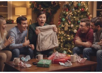 Christmas Party Gets Awkward After One Very Unusual Gift