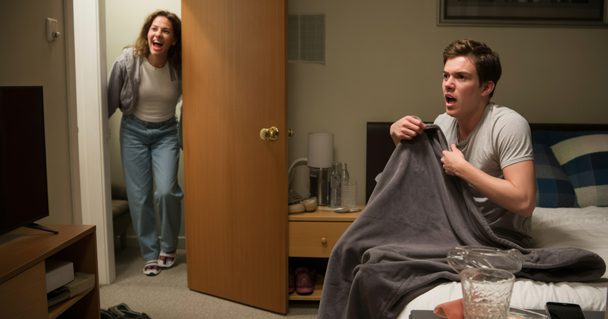 Man Kicks Out Roommate After Her Friend Bursts Into His Room Naked And Mocks Him Man Kicks Out Roommate After Her Friend Bursts Into His Room Naked And Mocks Him