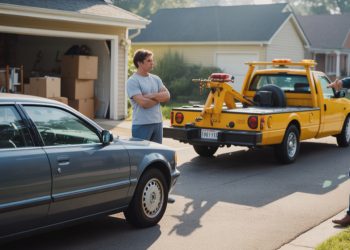 Man Calls Tow Truck On Car Blocking His Garage, Neighbor Shows Up Furious