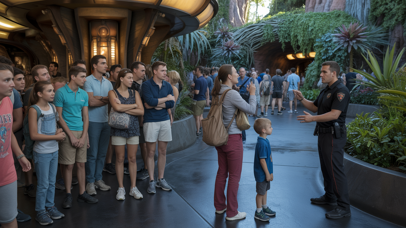 Man Lets Line Cutter Wait 45 Minutes Before Getting Her Removed At Disney