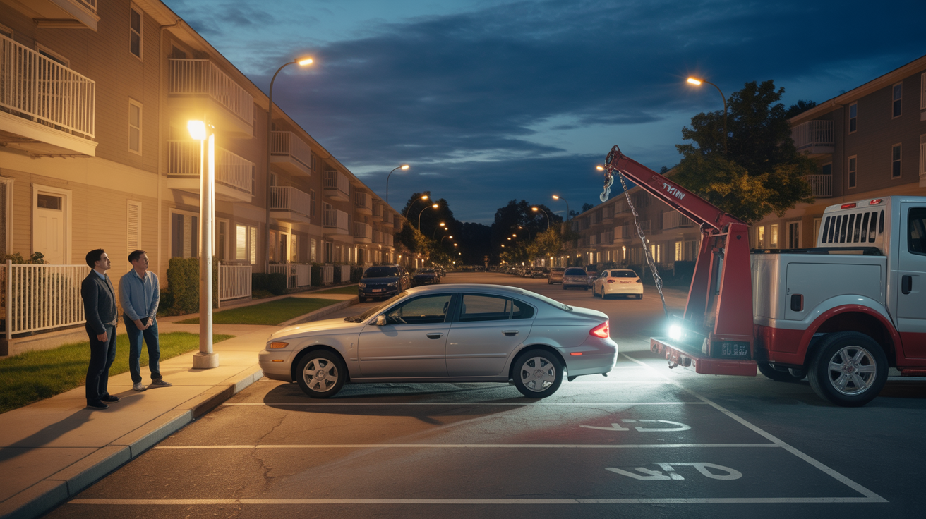 Woman Pays For Parking Spot, Tows Stranger’s Car After He Refuses To Move
