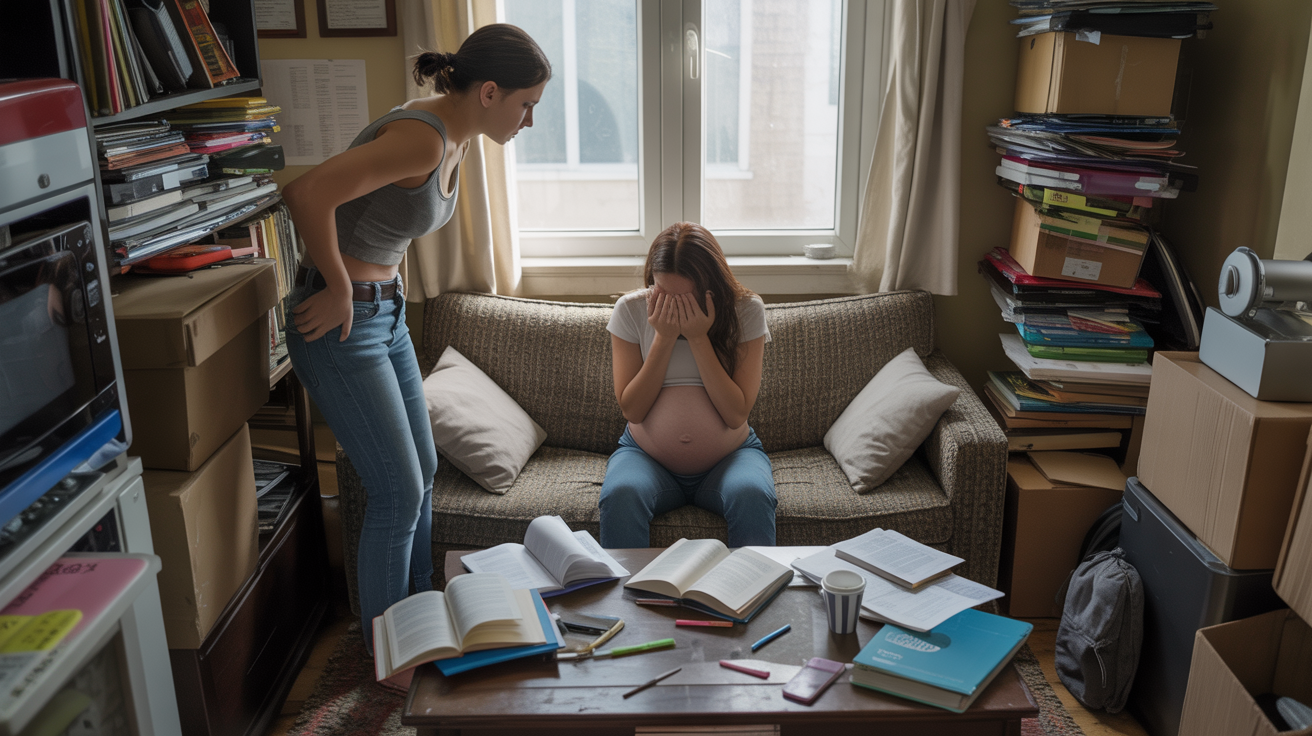 Student Refuses To Live With Roommate’s Baby And Tells Her To Move