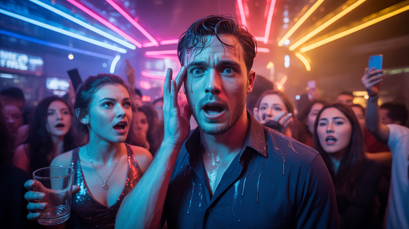 Man Rejects Drunk Woman At Club, Gets Drink Thrown In Face And Fights Back Man Rejects Drunk Woman At Club, Gets Drink Thrown In Face And Fights Back