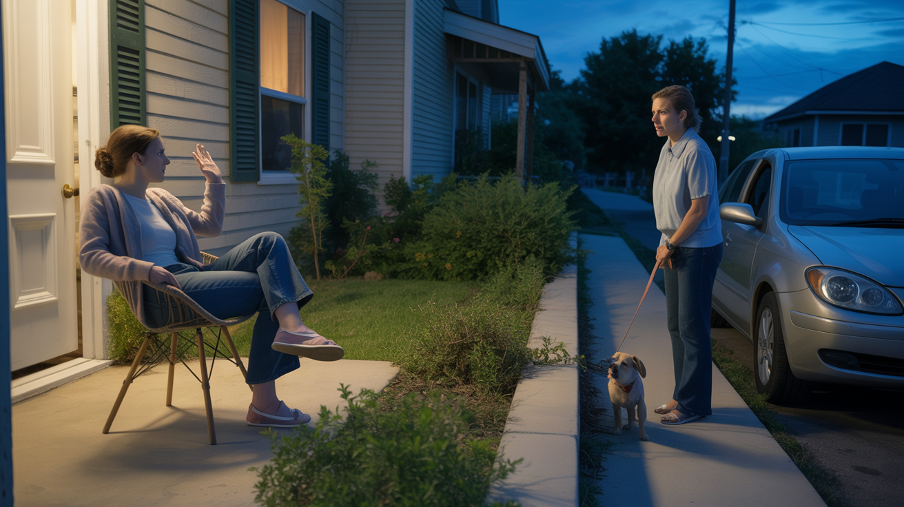 Neighbor Stops Letting Dog Poop On Porch After Hearing A Disturbing Plan