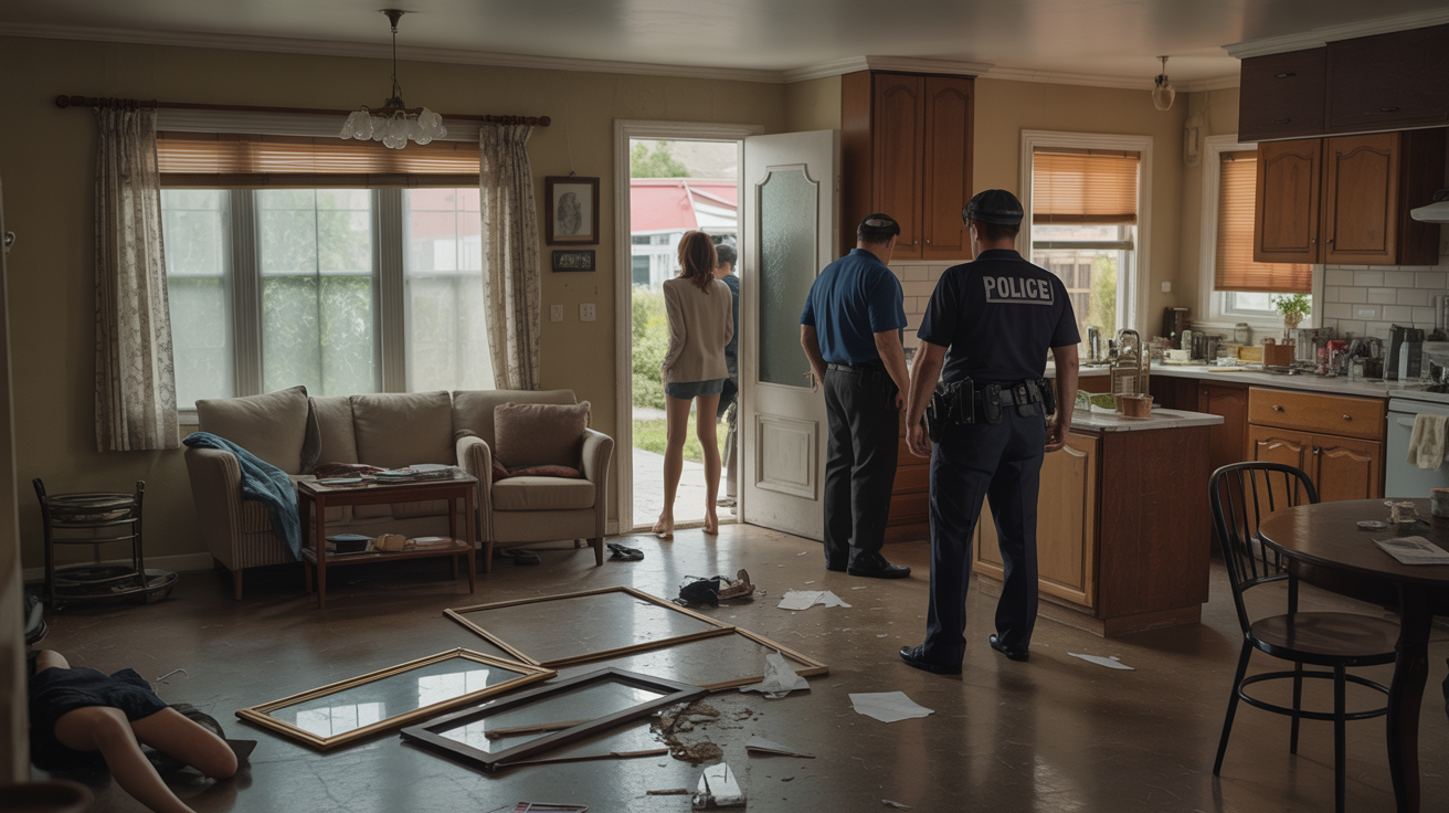 Security Cameras Catch Mother-In-Law Breaking In, Couple Decides To Leave Security Cameras Catch Mother-In-Law Breaking In, Couple Decides To Leave