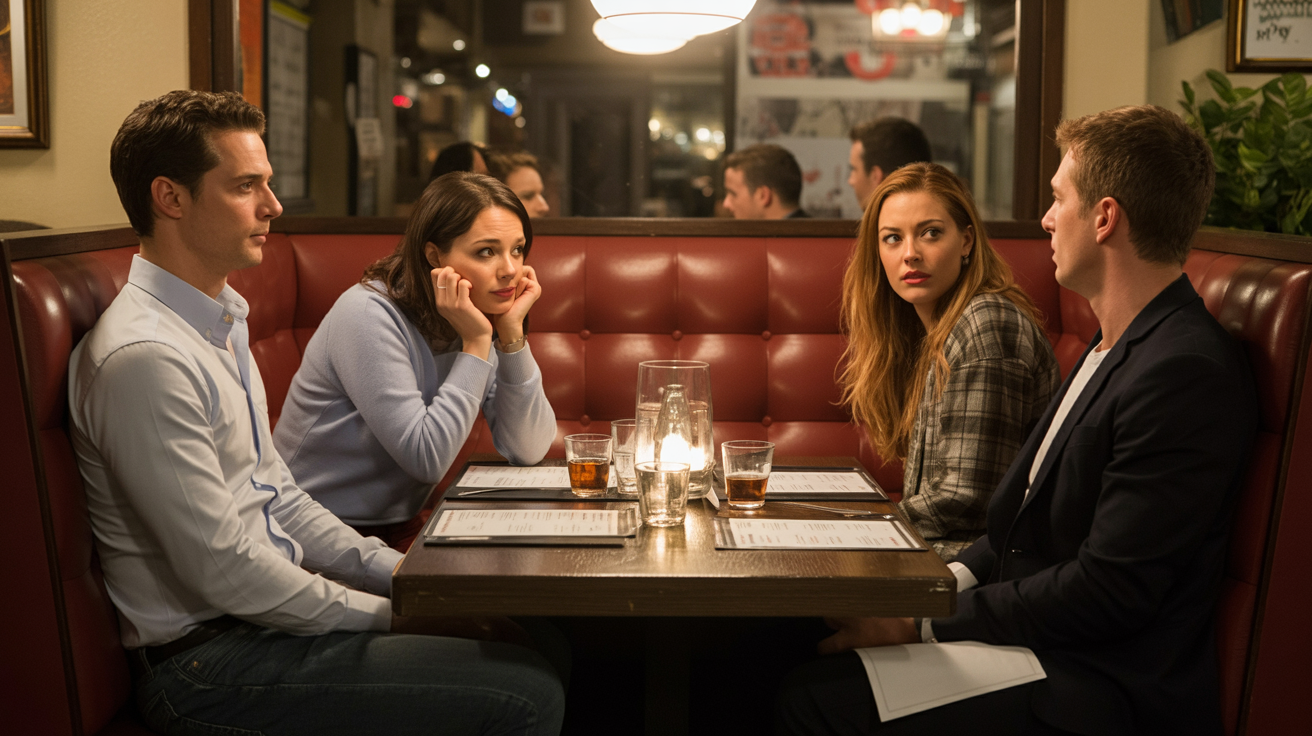 Double Date Disaster Begins When Man Notices His Date Isn’t Who He Expected