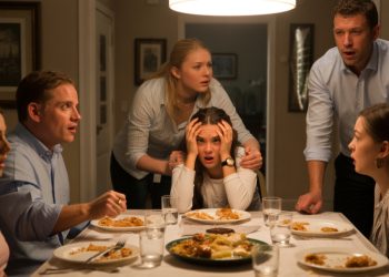 Brother Slaps His Girlfriend At The Table, Sister Refuses To Stay Quiet And Calls The Police