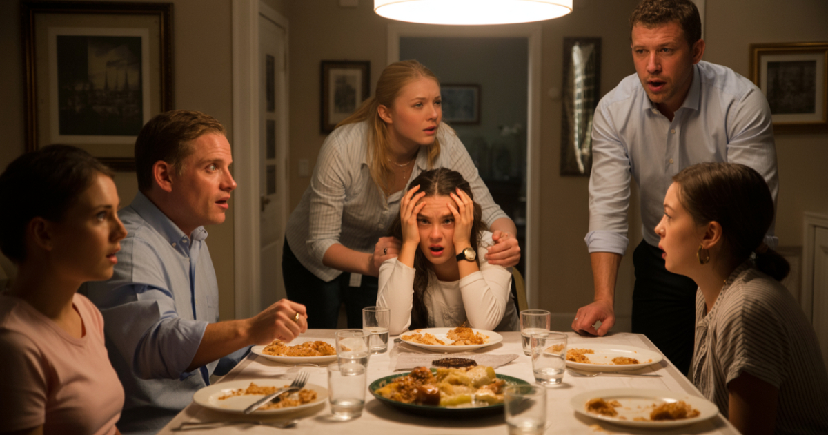 Brother Slaps His Girlfriend At The Table, Sister Refuses To Stay Quiet And Calls The Police