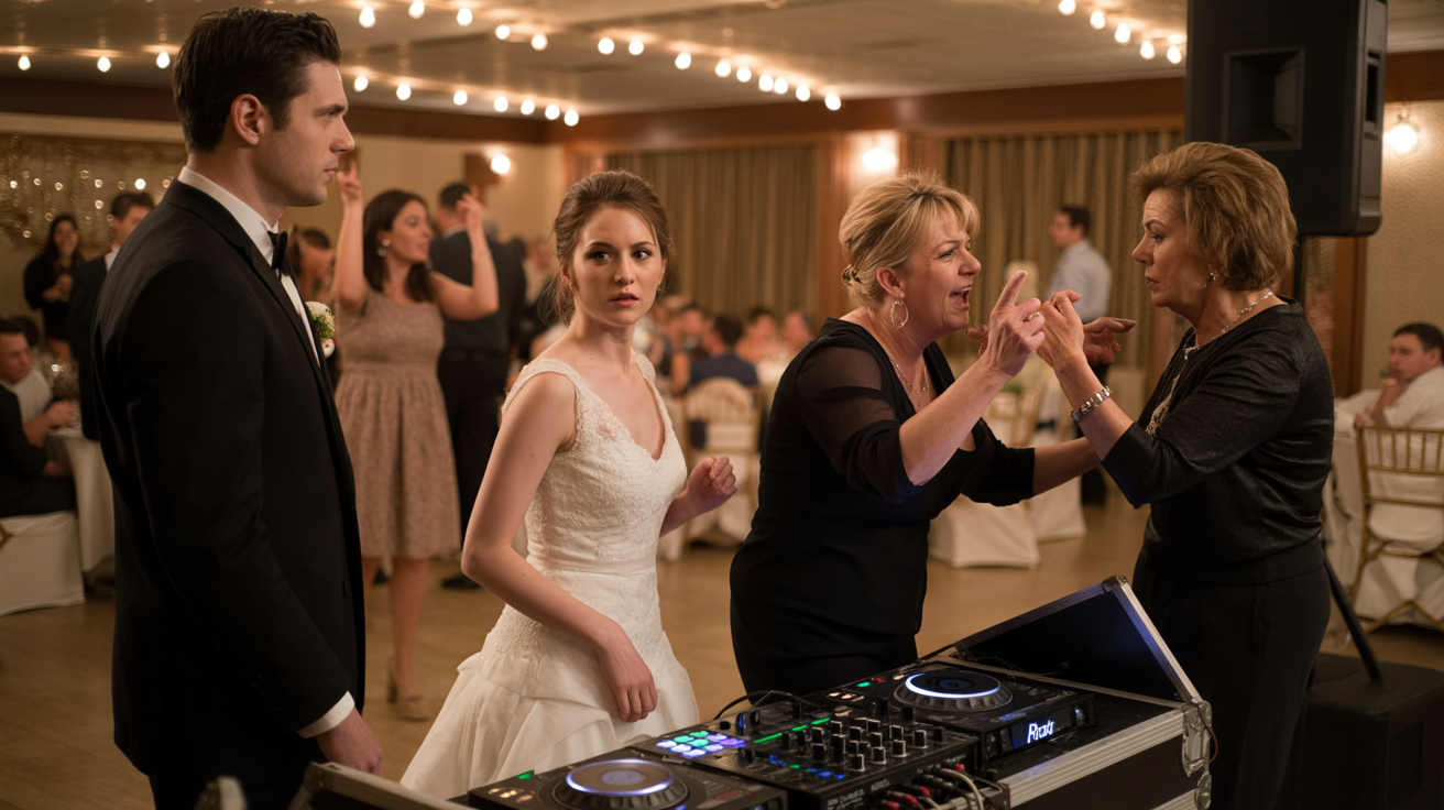 Bride Blocks MIL’s Offensive Song Request At Wedding Reception Bride Blocks MIL’s Offensive Song Request At Wedding Reception