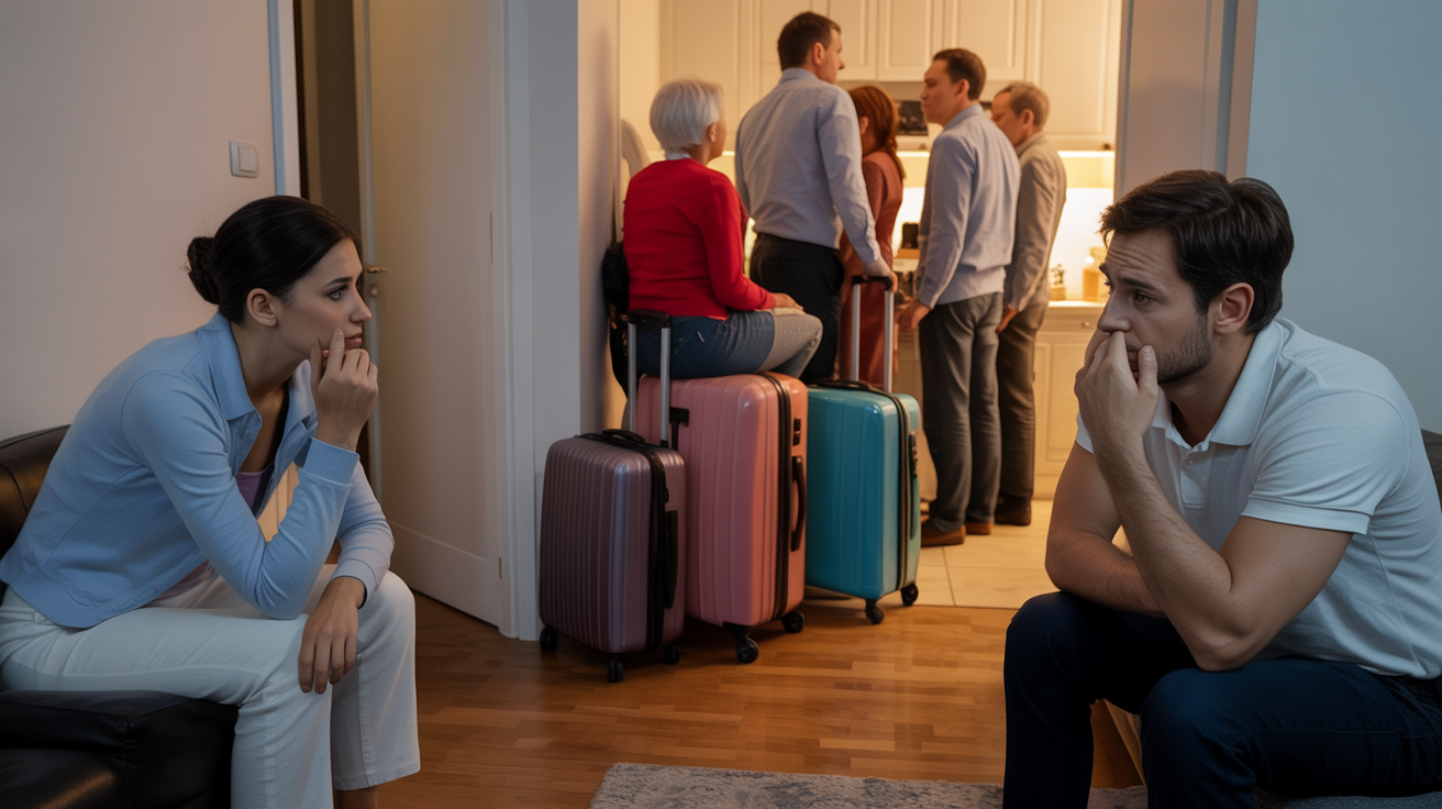 Husband Invites Five Relatives To Live With Newlyweds For 6 Weeks Without Asking