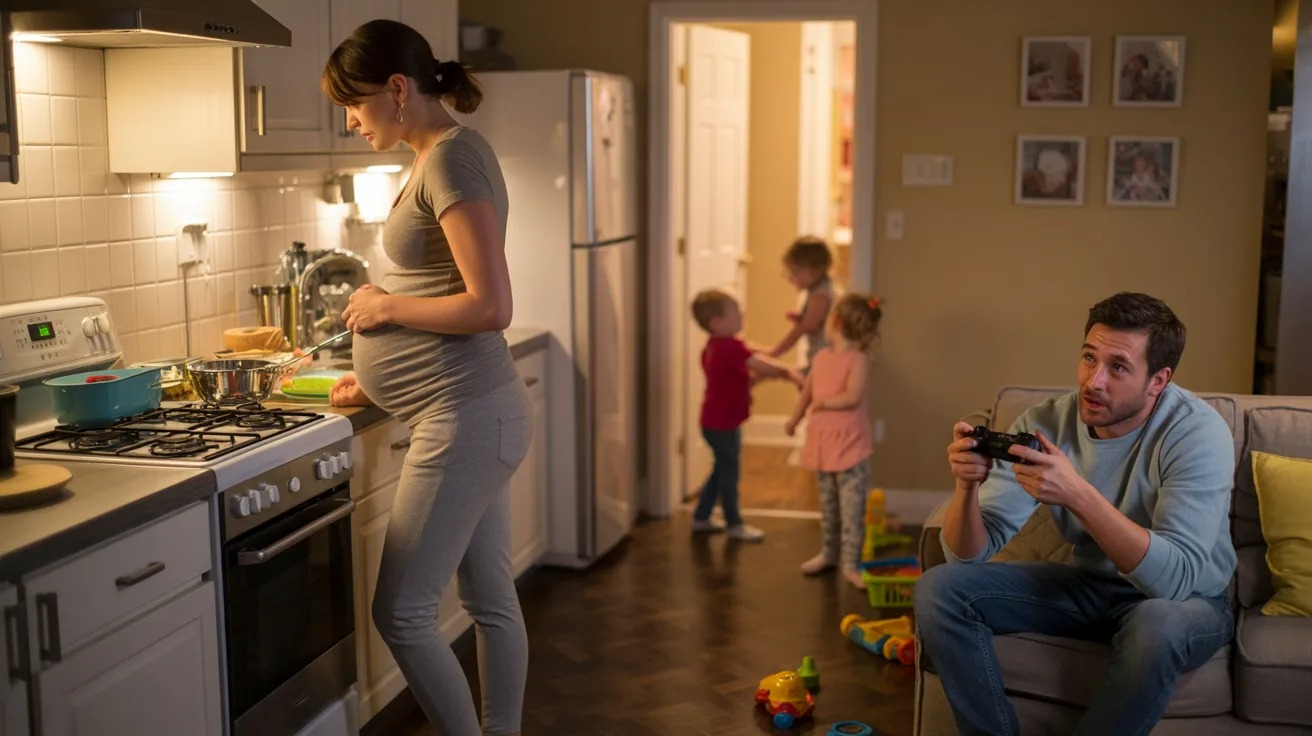 Man Tells His Pregnant Wife “We’re Both Pregnant” Because He Works Longer Hours