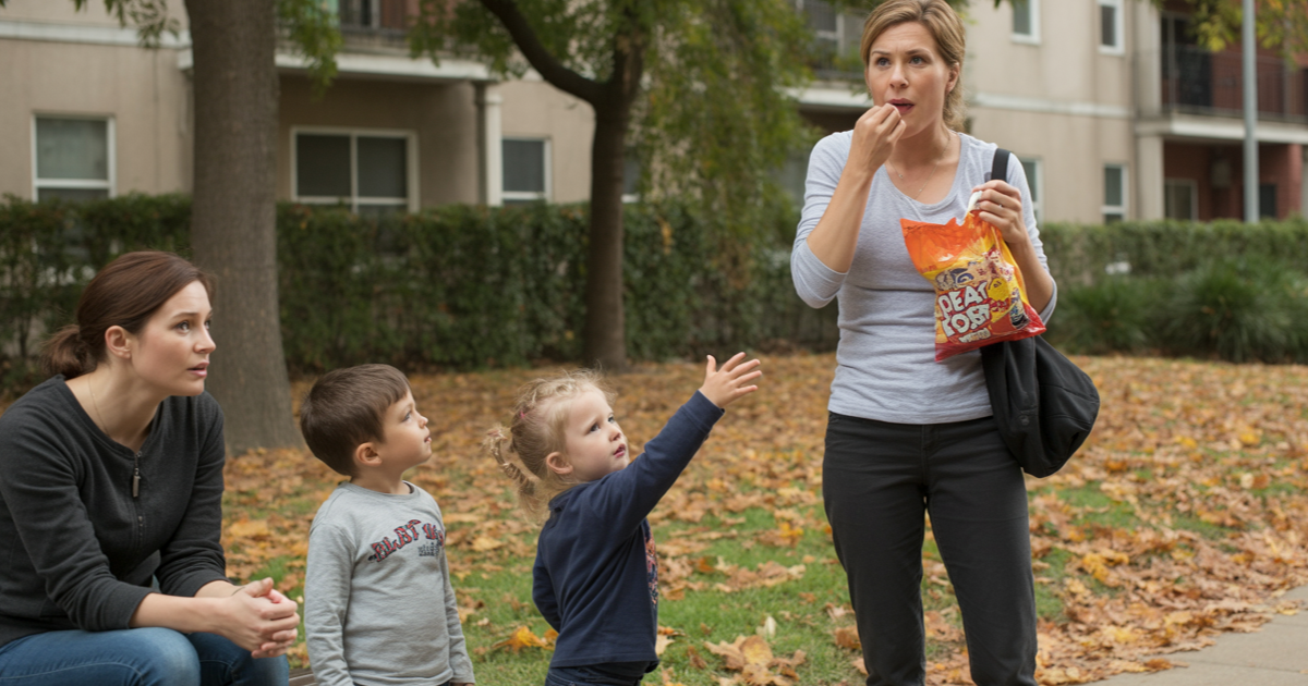 Woman Lets Vegan Mom Eat Non-Vegan Candy After She Steals Half Of Her Kids’ Halloween Haul