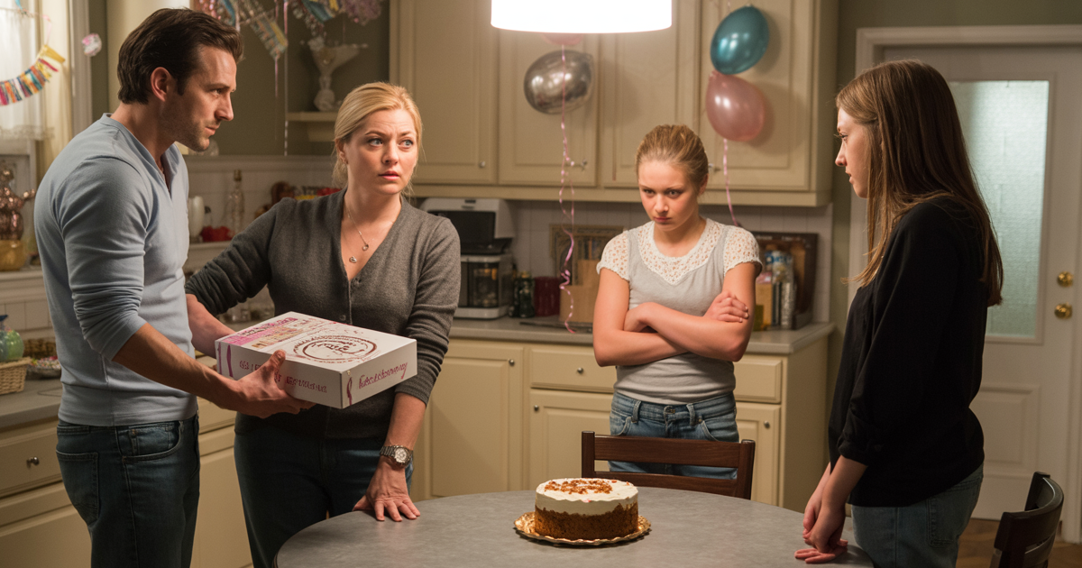 Dad Returns Daughter’s Birthday Cake After Wife Changes It To Please Stepdaughter, Sparks Huge Family Fight