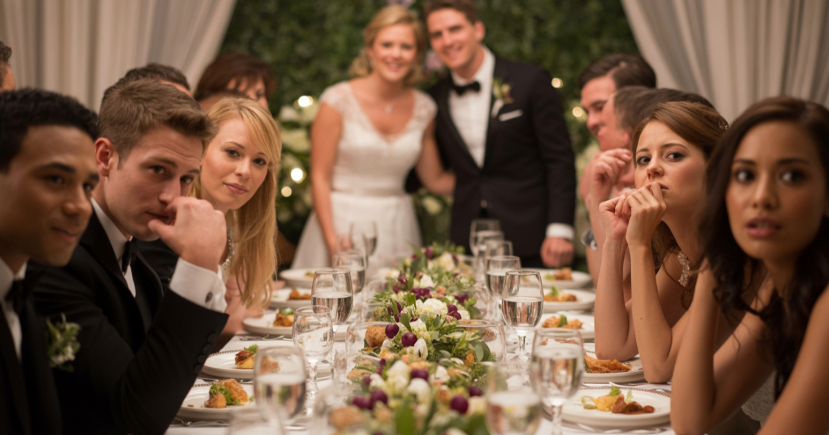 Couple Refuses To Pay For Drinks At Wedding, Guests Shocked When Water Is The Only Option