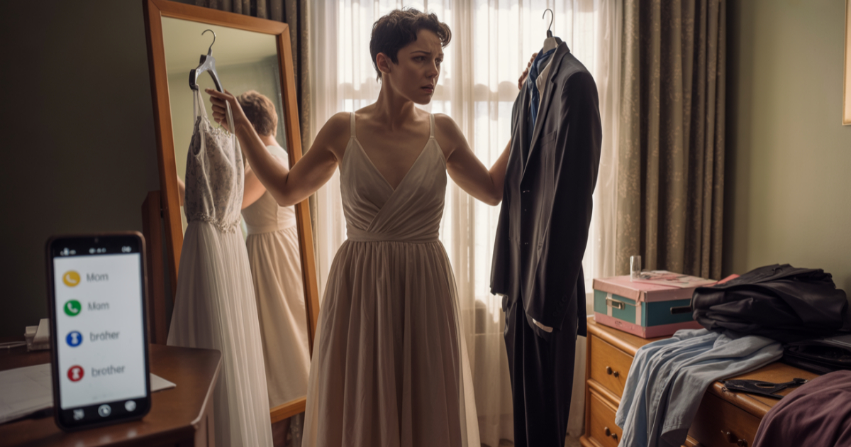 Bride Refuses To Change Dress Code, Sibling Walks Away From Wedding Drama