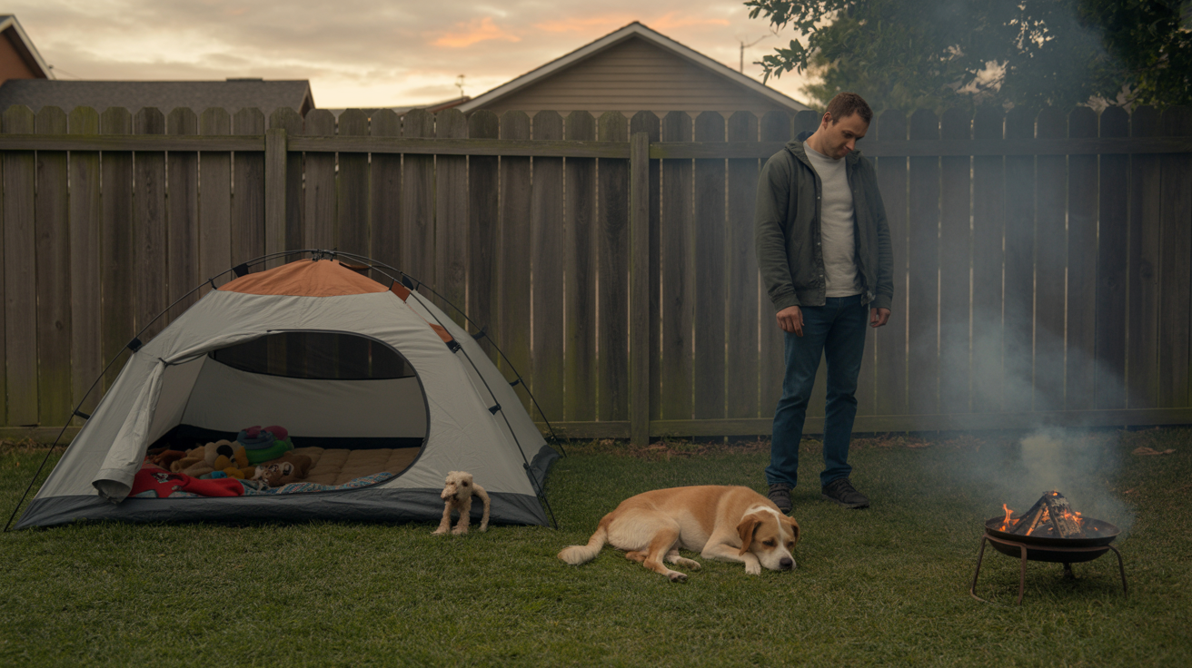 Man Plans Peaceful Last Day For Dog, Neighbor’s Fire Destroys It
