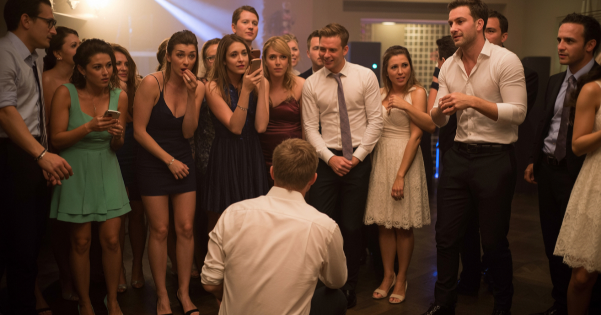 DJ Stops Wedding Proposal Mid-Song, Guest Gets Publicly Humiliated Instead