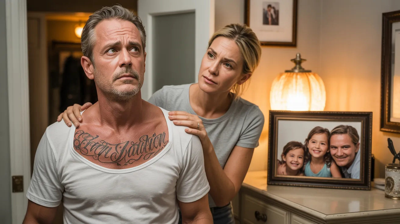 Father Refuses To Tattoo Stepdaughter’s Name, But Wife Thinks He Should Do It For Equality