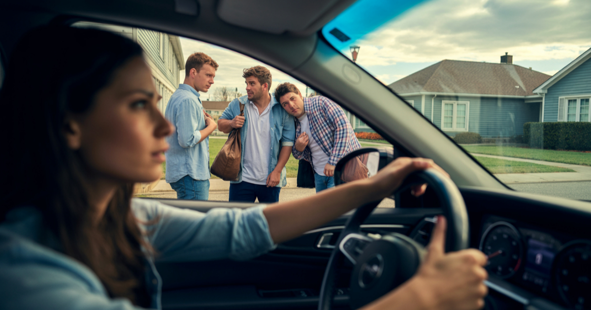 Woman Calls Out Boyfriend’s Sneaky Plan, Drives Off Instead Of Playing Along