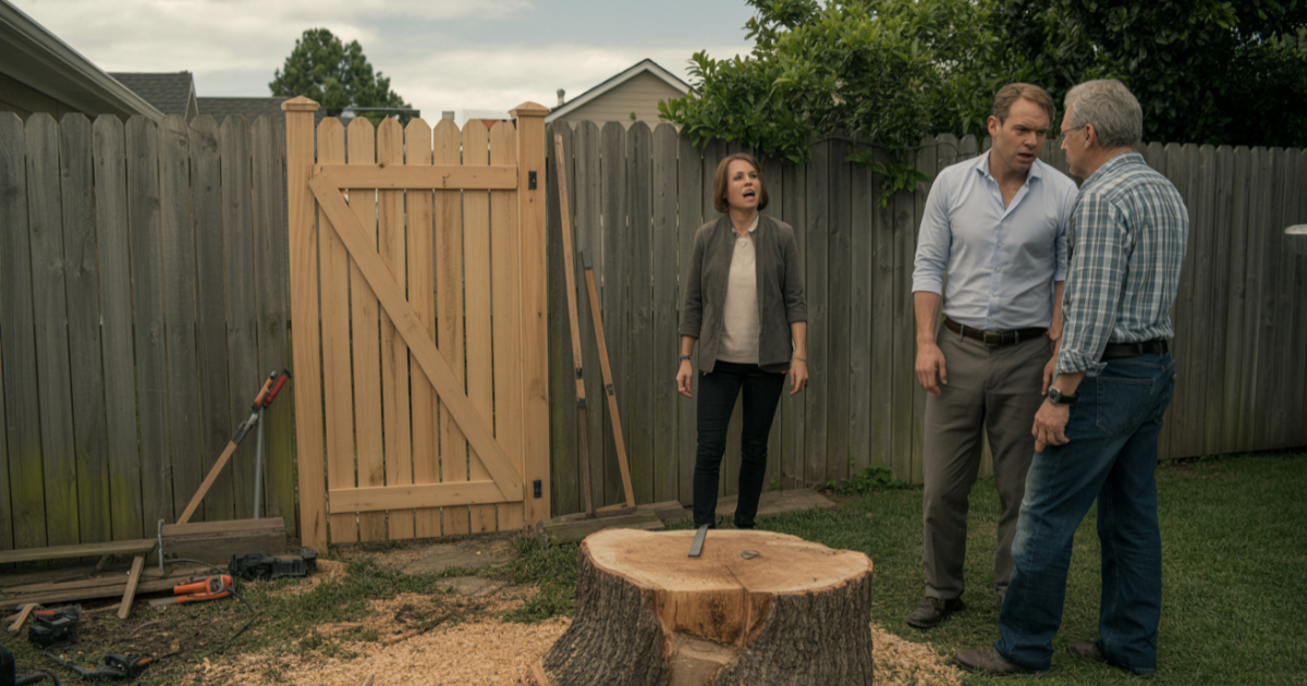 Woman Approves Fence Work Anyway, Can’t Believe Aunt Evicts Them Over Tree Woman Approves Fence Work Anyway, Can’t Believe Aunt Evicts Them Over Tree