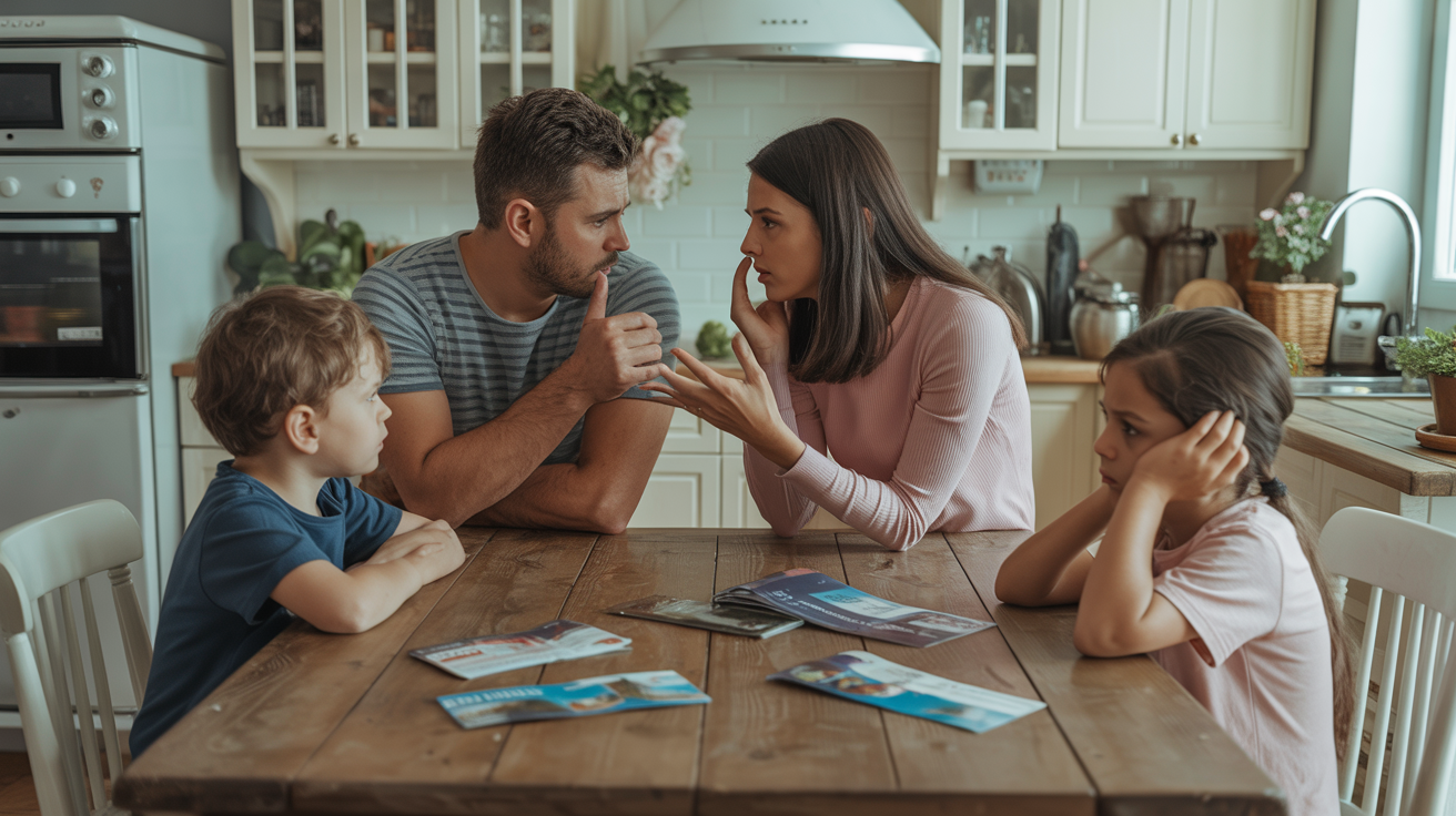 Wife Cancels Vacation After Husband Chooses Other Kids Over Their Own