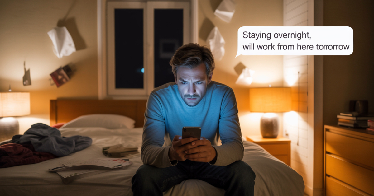 Man Trusts Wife Until She Spends The Night With Her Ex And Calls It No Big Deal