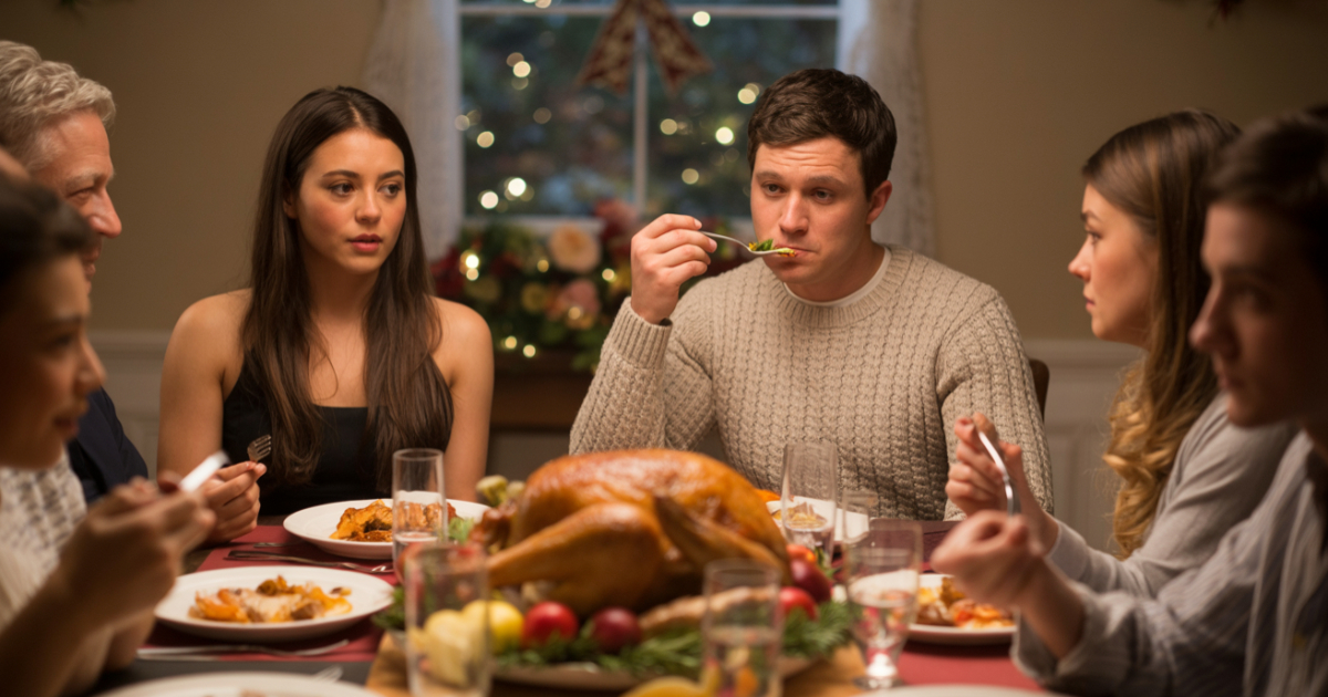 She Made Her Vegetarian Boyfriend Eat Turkey To Impress Her Mom, Now He’s Furious