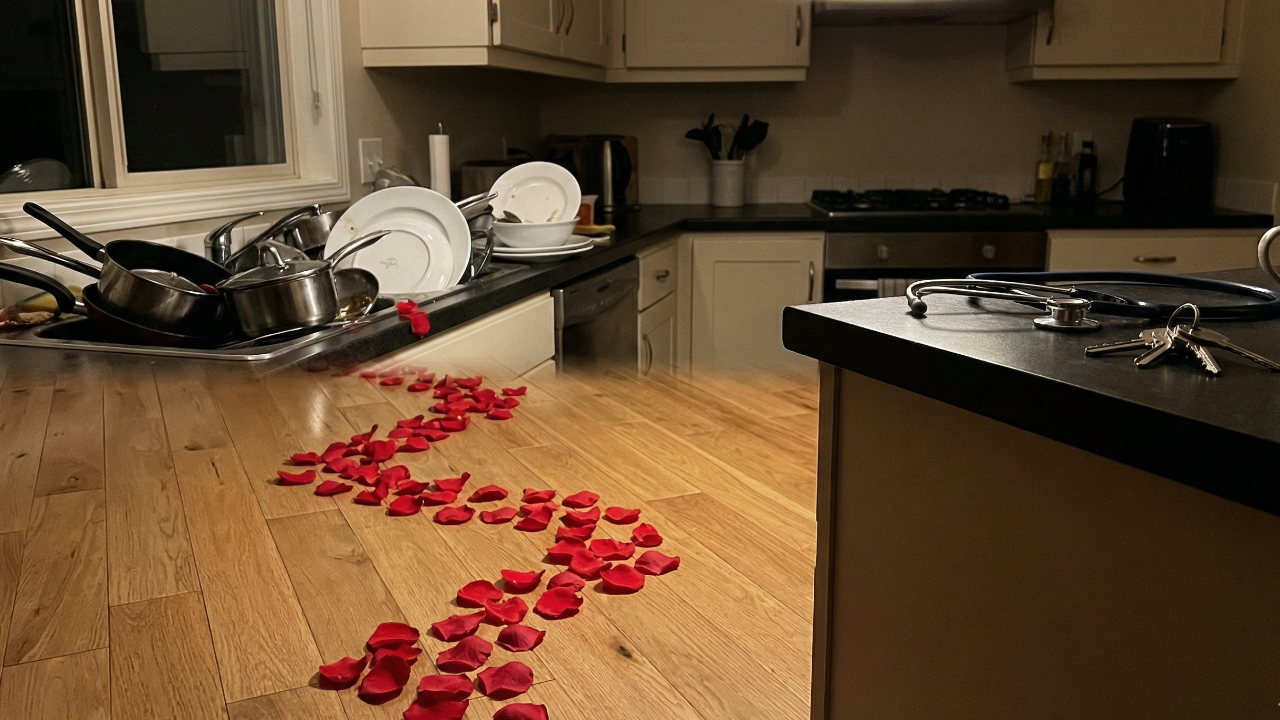 Why a Trail of Rose Petals Led One Tired Healthcare Worker Straight to Divorce Court