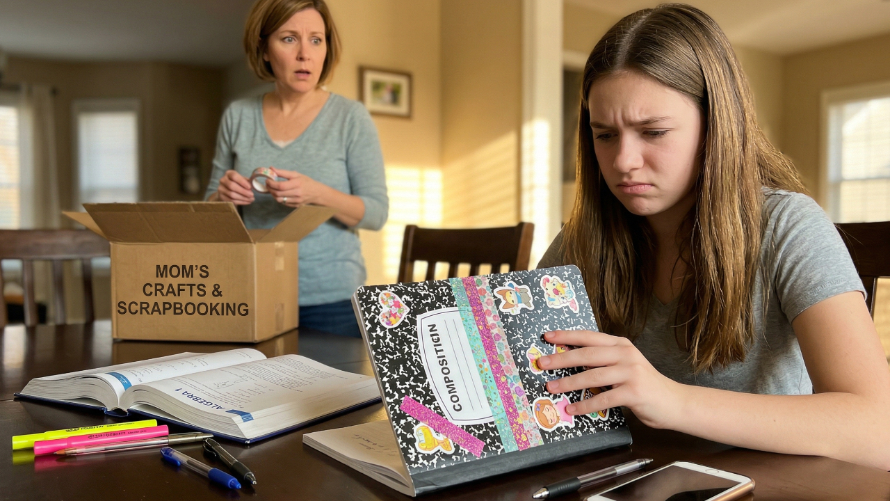 Study Time Turned into Craft Time as an Aunt Steamrolls a Student’s Simple Request Study Time Turned into Craft Time as an Aunt Steamrolls a Student’s Simple Request