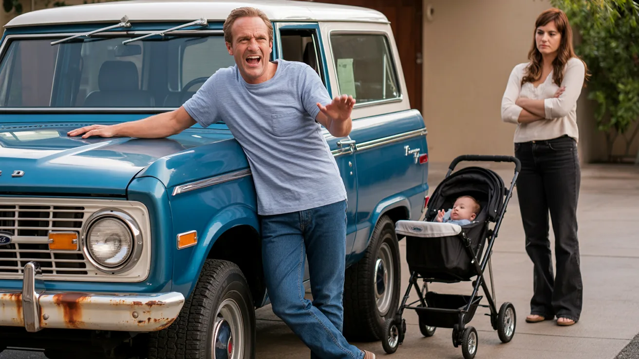 Dad Spends Daughter’s College Fund To Buy His Childhood Truck, Wife And Family Are Furious