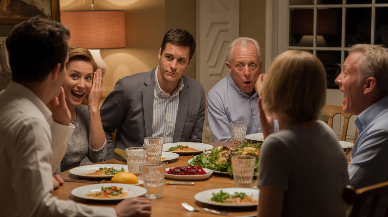 Family Dinner Turns Awkward After Man Exposes Brother’s Hypocrisy
