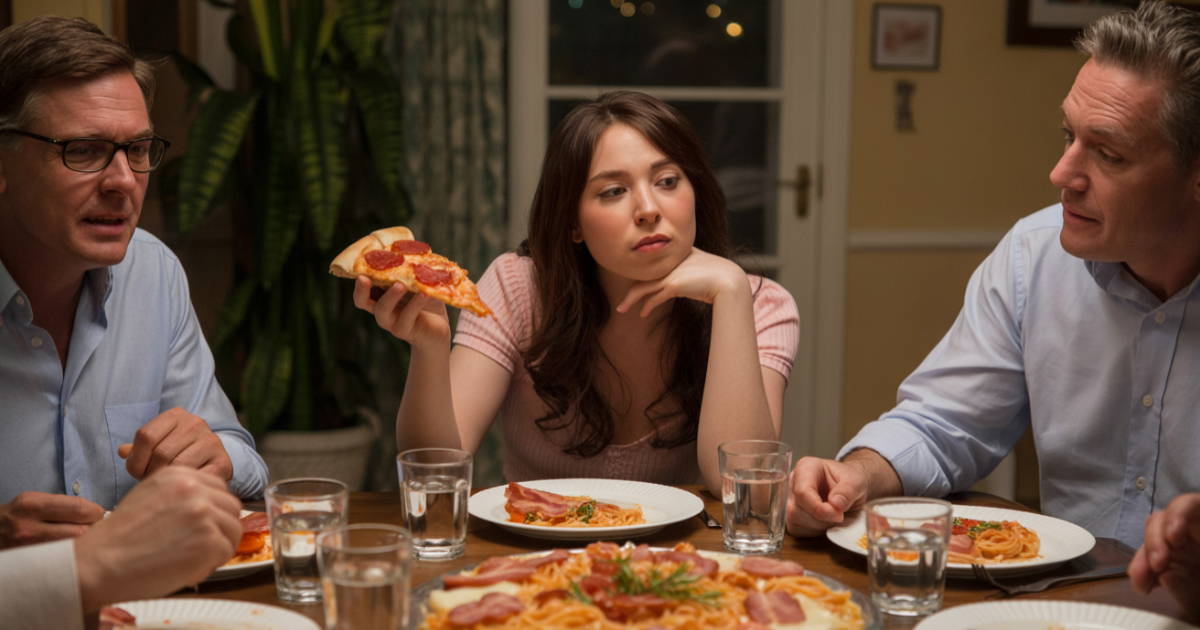 Woman Orders Pizza After Boyfriend’s Family “Forgets” She’s Vegetarian At Her Own Birthday Dinner